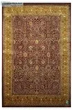 Gold Jewel Beauty Handknotted Wool Rug - Yak Carpet