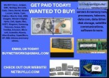 WTB HIGH DOLLAR VALUE COMPUTER NETWORKING DATA COM TELECOM and M