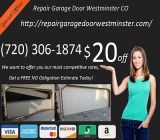 Repair Garage Door Westminster