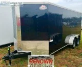 NEW 6X12 Tandem Axle Enclosed Cargo Trailer