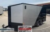  8.5X16 Tandem Axle Enclosed Cargo Trailer BLACKOUT EDITION