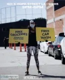 Free Car Wash  Free Groceries