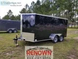  7X16 Tandem Axle Enclosed Cargo Trailer - NEW
