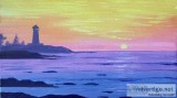 IN STUDIO CLASS  Folsom Studio 613 Misty Morning Lighthouse  Age