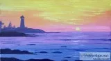 IN STUDIO CLASS  Folsom Studio 613 Misty Morning Lighthouse  Age