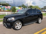 2014 MERCEDES-BENZ ML550  AMG  All WHEEL DRIVE  BLACK ON BLACK 