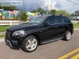 2014 MERCEDES-BENZ ML550  AMG  All WHEEL DRIVE  BLACK ON BLACK 