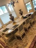 Solid Granit Dining Room Table