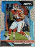 PATRICK MAHOMES2018 Panini PRIZM LIGHT BLUE DIE-CUT 102