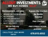 NEED to SELL YOUR HOME RATHER QUICKLY WE BUY HOMES FAST w CASH