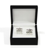 Meta Pearl Cufflink