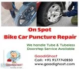 Tyre Puncture Repair at Home in Masjid Banda Botanical Gardens