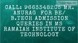 Admission procedure MS Ramaiah Institute Of Technology Bangalore