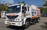 HIRE our Truck Mounted or Ride On sweeping machines
