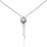 MOONSTONE NECKLACE-COSMOS