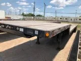 2000 Aztec 48 X 102 Drop Deck Trailer Air Ride Suspension Spread