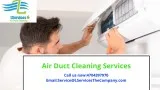 Air duct cleaning services