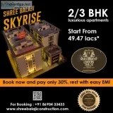 2 and 3 BHK flats With Clubhouse amenities.