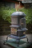 wood stove POT BELLY stunning  reduced