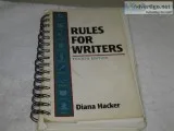 RULES FOR WRITERS &ndash FOURTH EDITION (Out of Print)