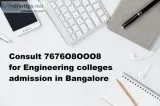 Admission procedure in   MS Ramaiah College of Arts Science and 