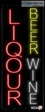 Liquor Beer Wine Neon Sign