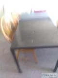 Long Black Table Chairs Not Included