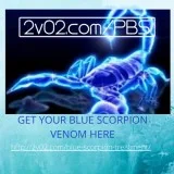 Blue scorpion treatment