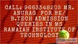 96633482o5 MS Ramaiah Institute Of Technology Bangalore Admissio