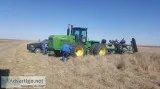 8760 John Deere 4 wheel drive  tractor. Good condition. Has a 3 