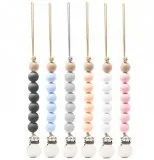 Attractive Personalized Pacifier Clips With Name