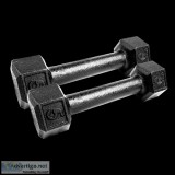 Purchase Cast Iron Dumbbells 5 LBS Size For Sale in The USA