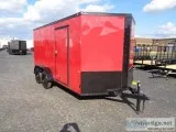 7 X 14 ENCLOSED TRAILER 2020 BLACKOUT