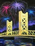 Sacramento Studio 711 Tower Bridge Fireworks  Ages 21 and up