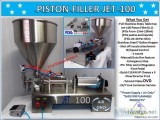 JET Models (AIR ONLYPNEUMATIC) Single Head Piston Filler Filling
