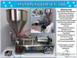 JET Models (AIR ONLYPNEUMATIC) Single Head Piston Filler Filling