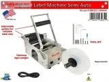 Round Label Machine Semi-Auto