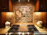 Copper tiles backsplash by Copper and Craft