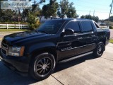 2008 Chevrolet Avalanche 4X4  Black On Black  TAMPA BAY WHOLESAL