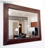 Beautiful spanish painted decorative mirror