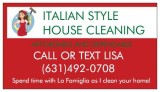 Italian Style House Cleaning