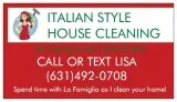 Italian Style House Cleaning