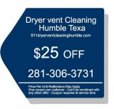 911 Dryer Vent Cleaning Humble Texas