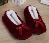 Buy Warm Soft Plush Non-Slip Indoor Slippers for Women ShoppySan
