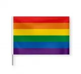 Rectangle flags Drawing public attention from all directions