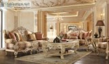 Antique Gold Yakima Traditional Living Room Set
