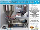 JET Models (AIR ONLYPNEUMATIC) Single Head Piston Filler Filling