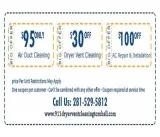 911 Dryer Vent Cleaning Tomball TX