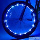 Wheel Brightz LED Bicycle Wheel Accessory Light Blue for 1 Wheel