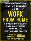 Genuine full time/part time jobs at home